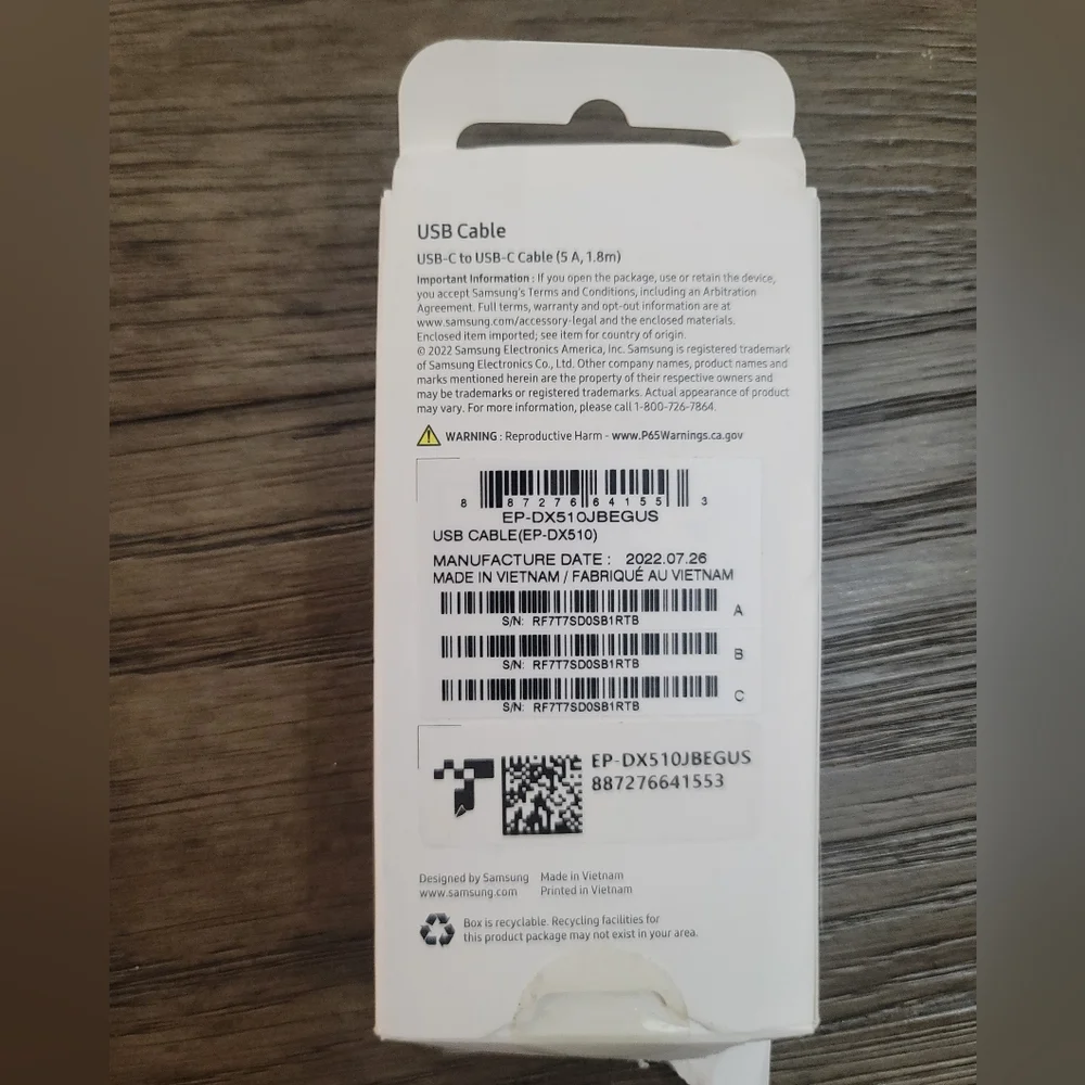 Samsung Cord